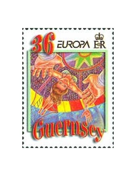 Timbre Poste Europa Ile de Guernesey N° 0930 N** philatelie foxtimbre