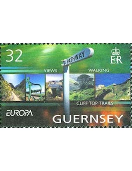 Timbre Poste Europa Ile de Guernesey N° 1011 N** philatelie foxtimbre