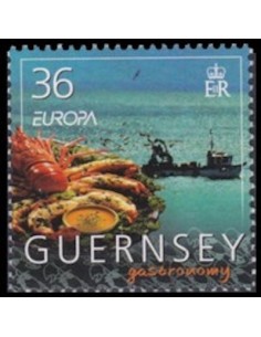 Timbre Poste Europa Ile de Guernesey N° 1055 N** philatelie foxtimbre