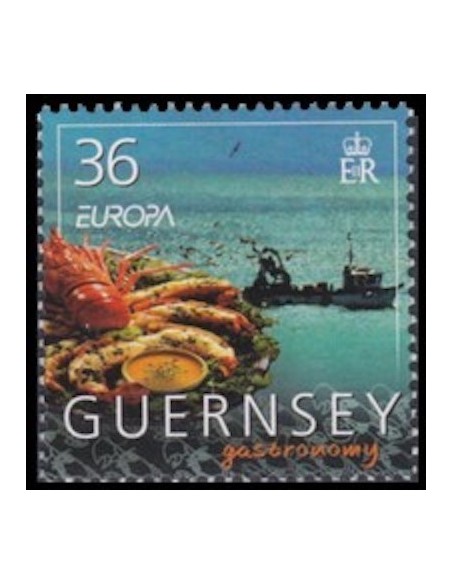 Timbre Poste Europa Ile de Guernesey N° 1055 N** philatelie foxtimbre