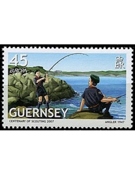 Timbre Poste Europa Ile de Guernesey N° 1141 N** philatelie foxtimbre