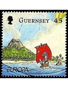 Timbre Poste Europa Ile de Guernesey N° 1307 N** philatelie foxtimbre