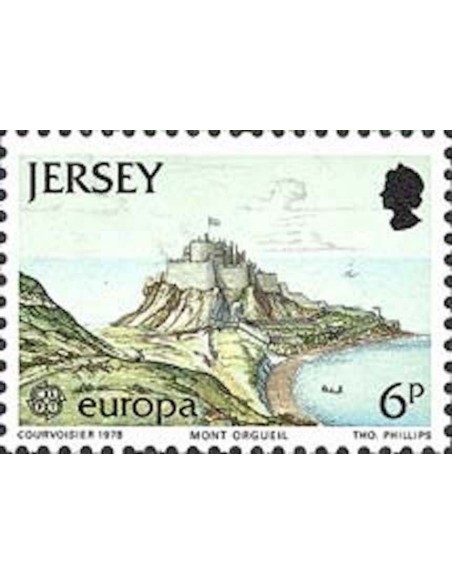 Timbre Poste Europa Ile de Jersey N° 0171 N** philatelie foxtimbre