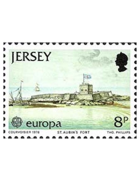 Timbre Poste Europa Ile de Jersey N° 0172 N** philatelie foxtimbre