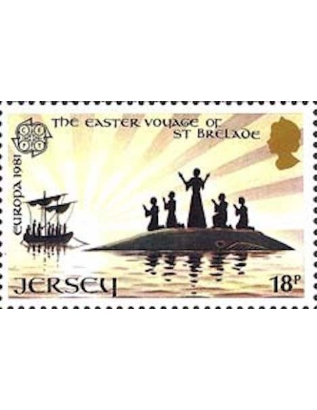 Timbre Poste Europa Ile de Jersey N° 0249 N** philatelie foxtimbre