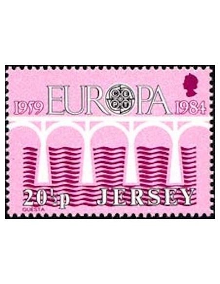 Timbre Poste Europa Ile de Jersey N° 0316 N** philatelie foxtimbre