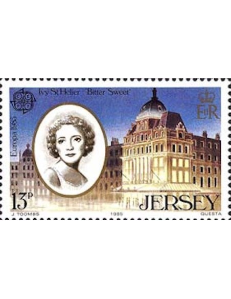 Timbre Poste Europa Ile de Jersey N° 0342 N** philatelie foxtimbre
