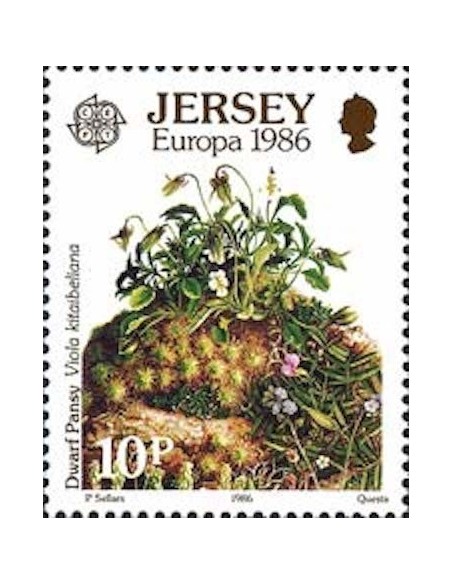 Timbre Poste Europa Ile de Jersey N° 0372 N** philatelie foxtimbre