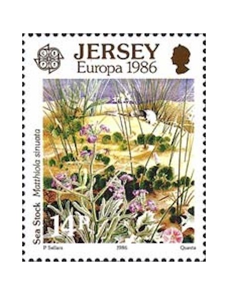 Timbre Poste Europa Ile de Jersey N° 0373 N** philatelie foxtimbre