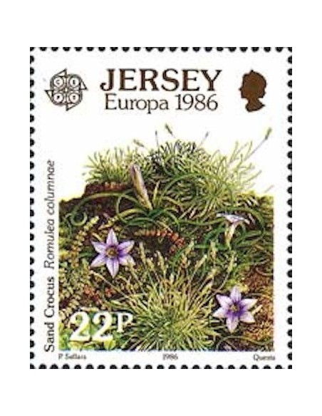 Timbre Poste Europa Ile de Jersey N° 0374 N** philatelie foxtimbre