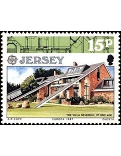 Timbre Poste Europa Ile de Jersey N° 0401 N** philatelie foxtimbre