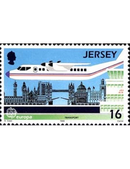 Timbre Poste Europa Ile de Jersey N° 0429 N** philatelie foxtimbre
