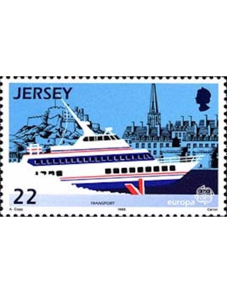 Timbre Poste Europa Ile de Jersey N° 0431 N** philatelie foxtimbre