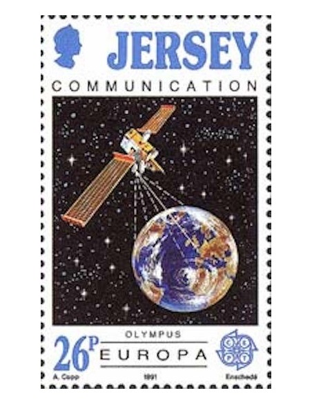 Timbre Poste Europa Ile de Jersey N° 0535 N** philatelie foxtimbre
