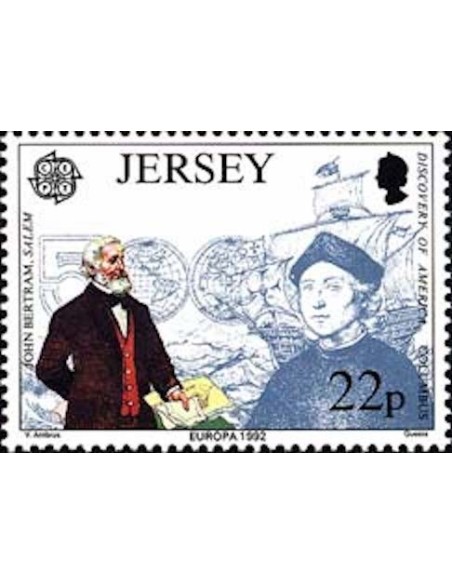 Timbre Poste Europa Ile de Jersey N° 0572 N** philatelie foxtimbre