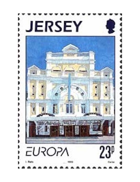 Timbre Poste Europa Ile de Jersey N° 0606 N** philatelie foxtimbre