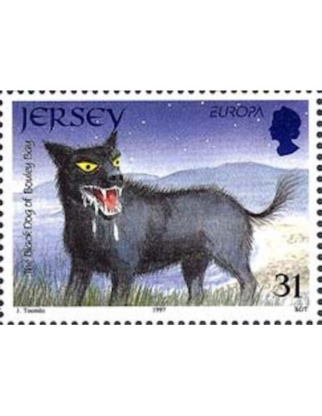 Timbre Poste Europa Ile de Jersey N° 0778 N** philatelie foxtimbre