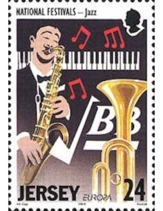 Timbre Poste Europa Ile de Jersey N° 0816 N** philatelie foxtimbre