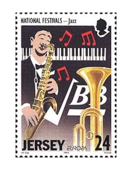 Timbre Poste Europa Ile de Jersey N° 0816 N** philatelie foxtimbre