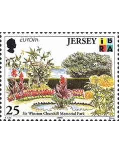 Timbre Poste Europa Ile de Jersey N° 0881 N** philatelie foxtimbre