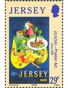 Timbre Poste Europa Ile de Jersey N° 1083 N** philatelie foxtimbre