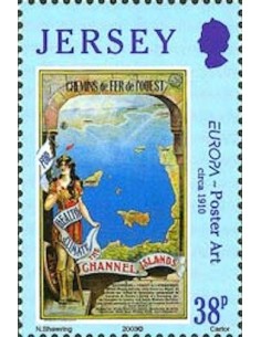 Timbre Poste Europa Ile de Jersey N° 1084 N** philatelie foxtimbre