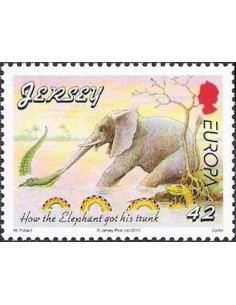 Timbre Poste Europa Ile de Jersey N° 1538 N** philatelie foxtimbre