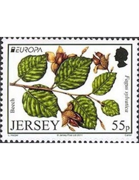Timbre Poste Europa Ile de Jersey N° 1621 N** philatelie foxtimbre