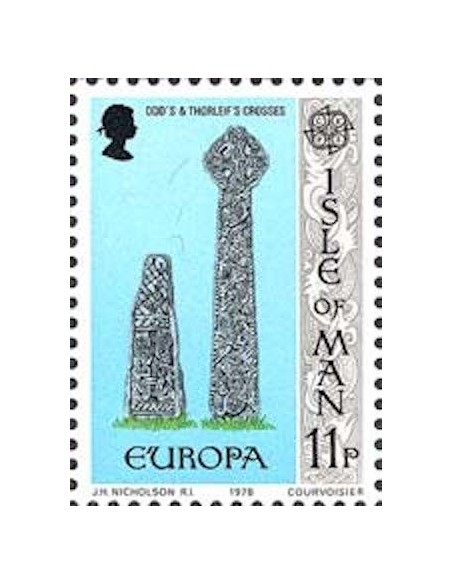 Timbre Poste Europa Ile de Man N° 0124 N** philatelie foxtimbre