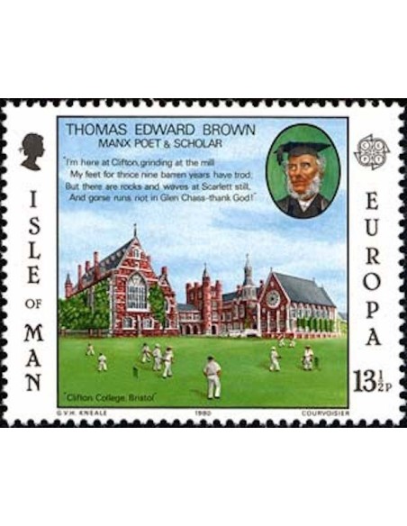 Timbre Poste Europa Ile de Man N° 0158 N** philatelie foxtimbre