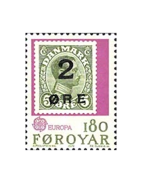Timbre Poste Europa Iles Feroe N° 0038 N** philatelie foxtimbre