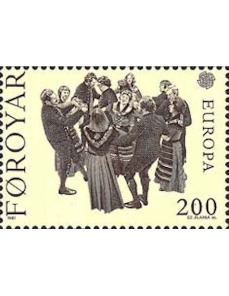 Timbre Poste Europa Iles Feroe N° 0058 N** philatelie foxtimbre