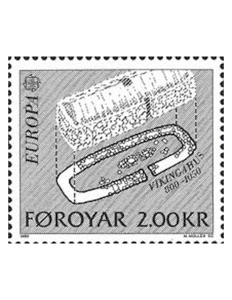 Timbre Poste Europa Iles Feroe N° 0065 N** philatelie foxtimbre