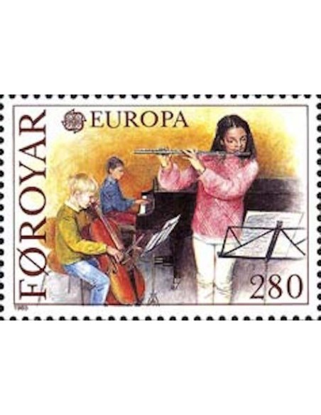 Timbre Poste Europa Iles Feroe N° 0110 N** philatelie foxtimbre