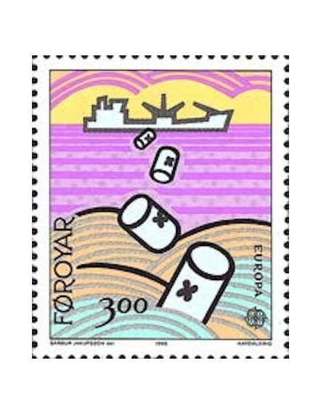 Timbre Poste Europa Iles Feroe N° 0128 N** philatelie foxtimbre