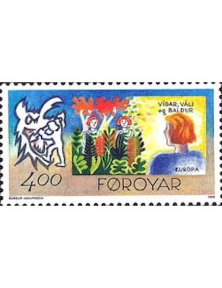 Timbre Poste Europa Iles Feroe N° 0272 N** philatelie foxtimbre