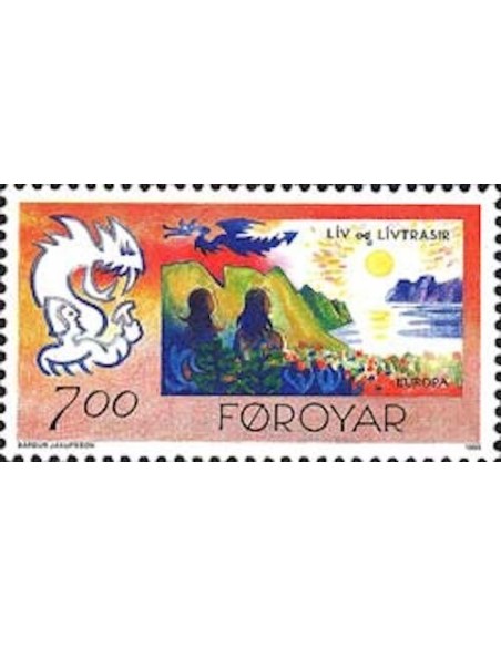 Timbre Poste Europa Iles Feroe N° 0273 N** philatelie foxtimbre