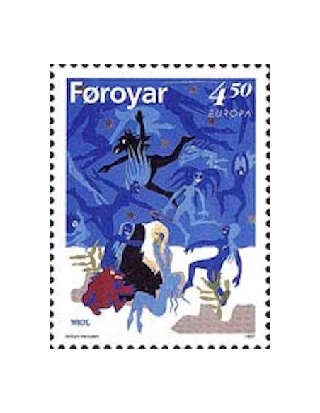 Timbre Poste Europa Iles Feroe N° 0313 N** philatelie foxtimbre