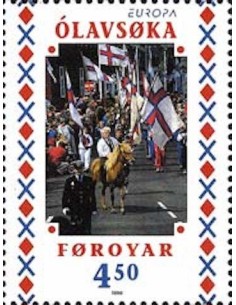 Timbre Poste Europa Iles Feroe N° 0334 N** philatelie foxtimbre