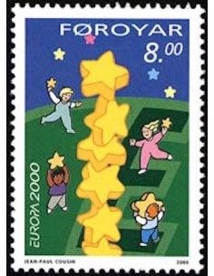 Timbre Poste Europa Iles Feroe N° 0364 N** philatelie foxtimbre