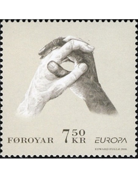 Timbre Poste Europa Iles Feroe N° 0568 N** philatelie foxtimbre