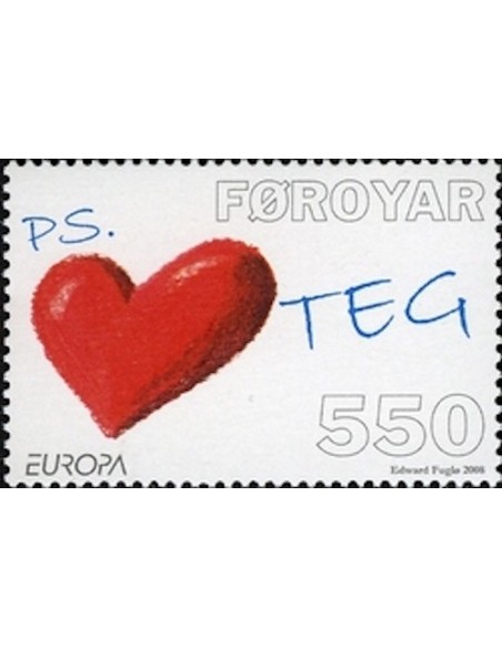 Timbre Poste Europa Iles Feroe N° 0635 N** philatelie foxtimbre