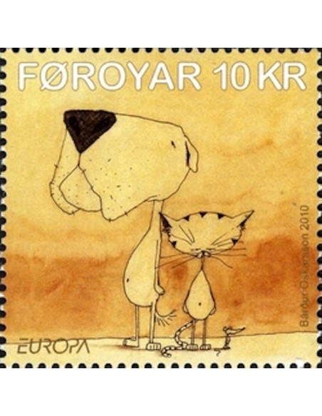 Timbre Poste Europa Iles Feroe N° 0694 N** philatelie foxtimbre