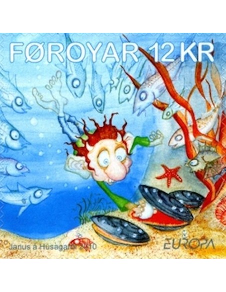 Timbre Poste Europa Iles Feroe N° 0697 N** philatelie foxtimbre