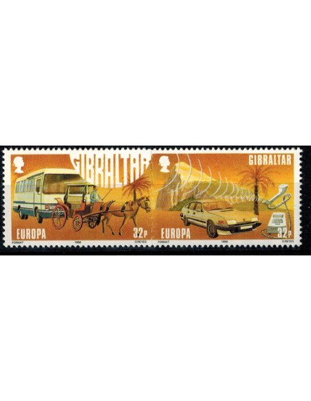 Gibraltar N° 0557/558 N**