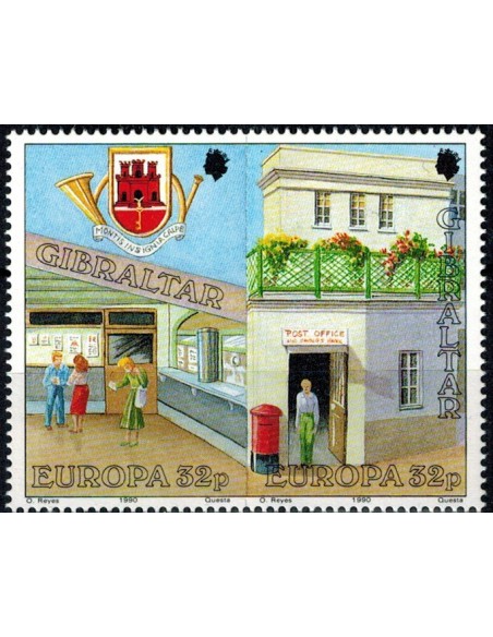 Gibraltar N° 0601/602 N**