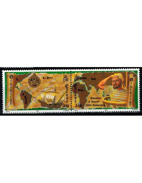 Gibraltar N° 0649/650 N**