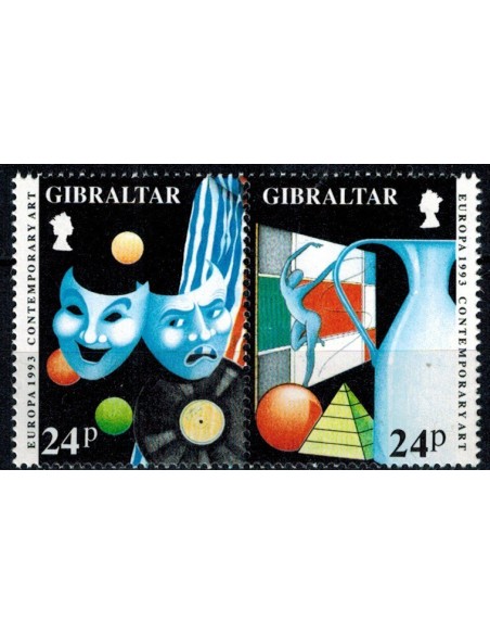 Gibraltar N° 0663/664 N**