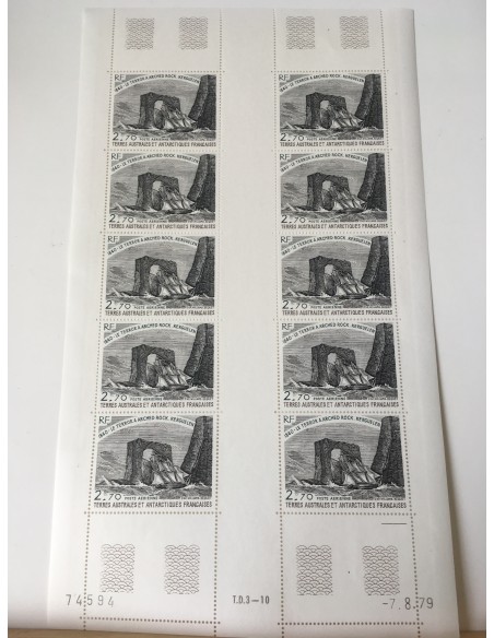 Feuille du TAAF N° PA059