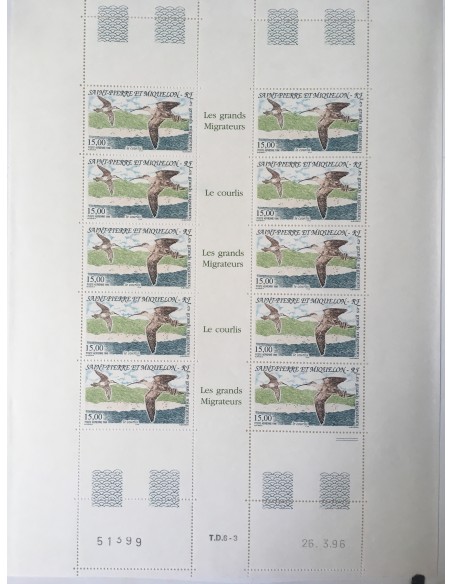 Feuille du SPM N° PA075